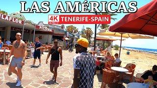 TENERIFE - PLAYA DE LAS AMÉRICAS  Hot on the First Day of June ️ 4K Walk ● June 2024