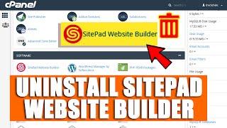 LIVE How to uninstall Sitepad website builder from cPanel using SSH?