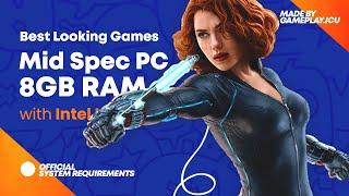 TOP 25 Best Looking Games For 8 GB RAM  2GB VRAM