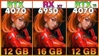 RTX 4070 vs. RX 6950 XT vs. RTX 4070 Ti Tested in 12 Games  1440p vs. 4K
