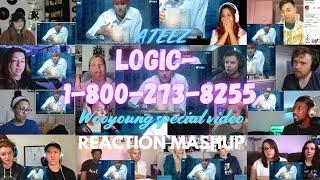 ATEEZ 에이티즈 - Logic - 1-800-273-8255 Wooyoung Special Video REACTION MASHUP