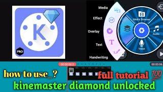 How to use kinemaster diamond#full tutorial pubg video editing