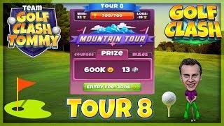 Golf Clash tips Hole 1 - Par 3 Sakura Hills - Mountain Tour Tour 8 - GUIDETUTORIAL