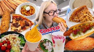 Costco Food Court Mukbang  Tried all menus So tasty and cheap
