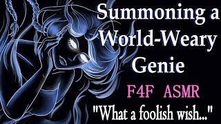 F4F World-Weary Genie Scoffs at Your Wishes ASMR Genie ASMR female genie asmr