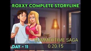 Roxxy Complete Storyline Summertime Saga 0.20.15  Roxxy Full Walkthrough Day - 11