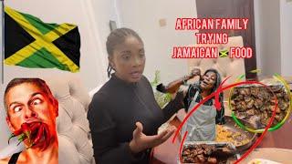 AFRICANS TRYING JAMAICAN FOOD FOR THE FIRST TIME 