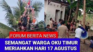 WARGA PALEMBANG MARTAPURA OKU TIMUR‼️PERINGATI HARI PAHLAWAN KEMERDEKAAN RI INDONESIA‼️