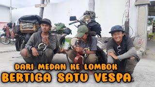  Live Anak Vespa Dari Medan ‼️ Habis Dari Lombok Medan Horas