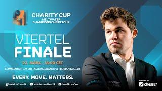 MCCT 2022 Charity Cup  Viertelfinale  mit GM Rustam Kasimjanov und Florian Kugler