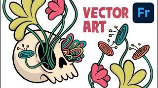 How to Make Vector Art in Adobe Fresco From Sketch to Final Illustration