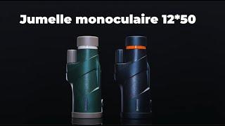 Télescope monoculaire étanche 12*50 BAK4 HD