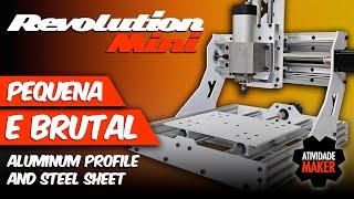 CNC Router - Revolution Mini - Projeto e Valores da nossa mini cnc router