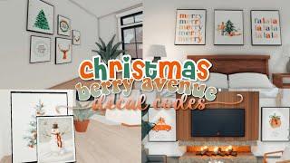 20 Christmas Berry Avenue Decal Codes️  bunniory ౨ৎ