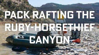 Floating The Ruby Horsethief Canyon On Packrafts