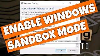 Windows 10 SandBox Setup & Why You Should Use It