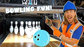 Bowling Alley for kids  Bowling with Handyman Hal