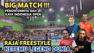 EXHIBITION MATCH KAPOLDA JABAR 2023‼️NENG MAWARAGRIPPINA ADU TRICKSHOT LAWAN TRIKUSALVENT