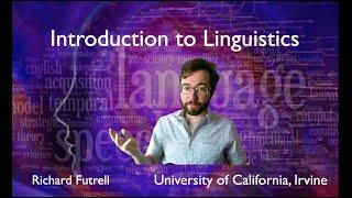 Introduction to Linguistics First Lecture