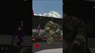 Kid Gets Yeeted Out Of Map in VRCHAT #shorts