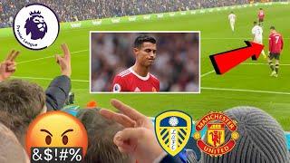 LEEDS FANS GIVE RONALDO DOGS ABUSE vs MAN UTD  Premier League 202122