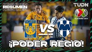 Resumen y goles  Tigres vs Rayados  CL2023 - Semis  TUDN