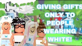 GIFTING People Wearing WHITE