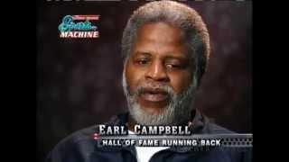 Earl Campbell talks about his career in the NFL