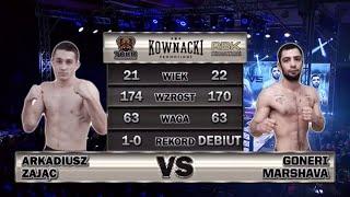 Arkadiusz Zajac VS Goneri Marshava  FULL FIGHT In POLAND 010722 