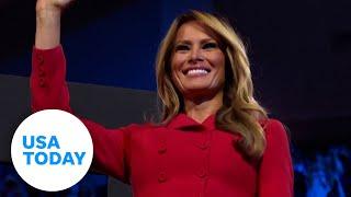 Melania Trump attends RNC in rare public appearance #Shorts