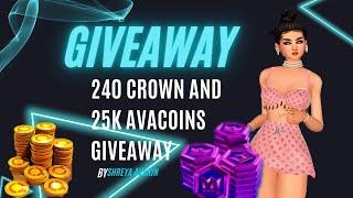 Avakin life crown giveaway  SHREYA AVAKIN  #avakinlife