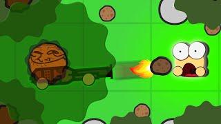 Surviv.io INVISIBLE POTATO CANNON TREE TROLL  SNIPING WITH POTATOES IN A TREE  Surviv.io Update