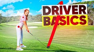 Golf Driver Lesson For Longer & Straighter Shots simple guide