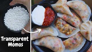 Brand New Way Of Making Momos Without Maida  Veg Momos  Translucent Vegetable Dumplings