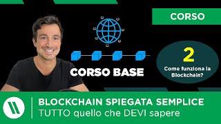 BLOCKCHAIN COSÈ E COME FUNZIONA spiegata SEMPLICE con esempi PRATICI  Corso BASE di Crypto Ep. 2