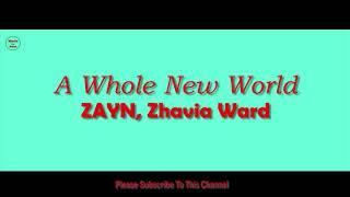 Whole New World 1 Hour - ZAYN Zhavia Ward