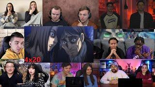 Attack On Titan 4x20 Reaction Mashup  Eren is Plotting ? 