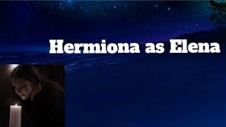 Harry Potter react to Hermiona as Elena GilbertРеакция на Гермиону Грейджер как Елена Гилберт 12