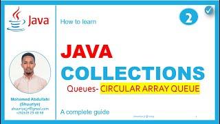 Circular Array Queue using Java.