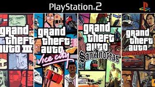 Grand Theft Auto Games for PS2