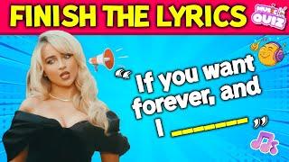 FINISH THE LYRICS - Most Popular Viral TikTok Songs  MEGA CHALLENGE