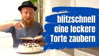 Kreativ in Coronazeiten Kuchenrezept im Handumdrehen  zauberhafte Torte von René Träder