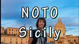 WHAT IS  NOTO SICILY all ABOUT. ITALY in NOVEMBER