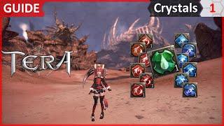 Tera online кристаллы #1 типы кристаллов crystals и где они берутся