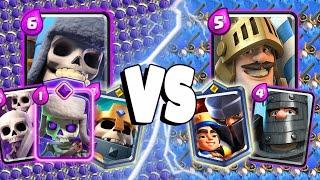 EVOLVED SKELETONS TEAM  PRINCE TEAM  Clash Royale Challenge