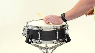 4½x12 Maple Snare Drum Prototype Hi-Gloss Black Glitter