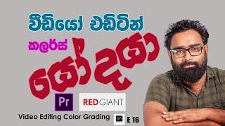 Video Editing  Colour Grading  Red Giant