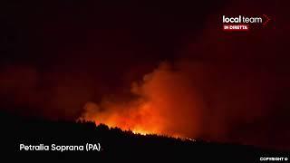 LIVE Incendi in Sicilia le fiamme avanzano nel Parco delle Madonie verso Petralia Soprana PA