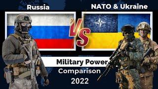 Russia vs NATO and Ukraine Military Power Comparison 2022