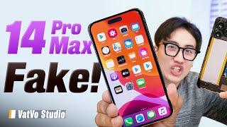 Trên tay iPhone 14 Pro Max 1TB giá hơn 1 triệu Nhái quá đỉnh Dynamic Island như thật